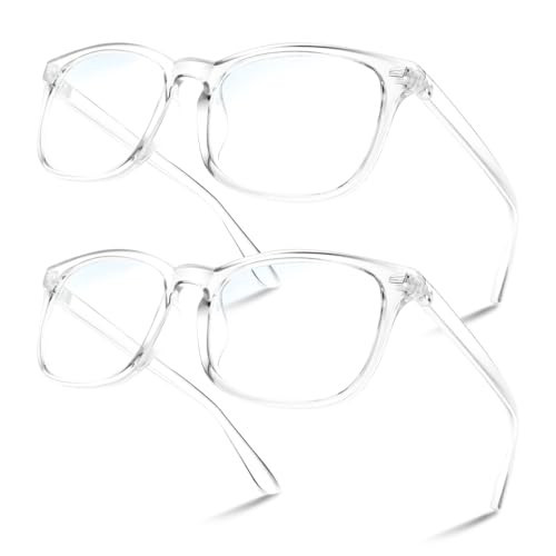 NZKNP Blue Light Glasses for Woman, Bluelight Glasses Womens, Eye Protection Glasses, Computer Glasses for Eye Strain, Stylish Eye Glasses Frames for Women, Blue Screen Glasses Clear | Amazon (US)