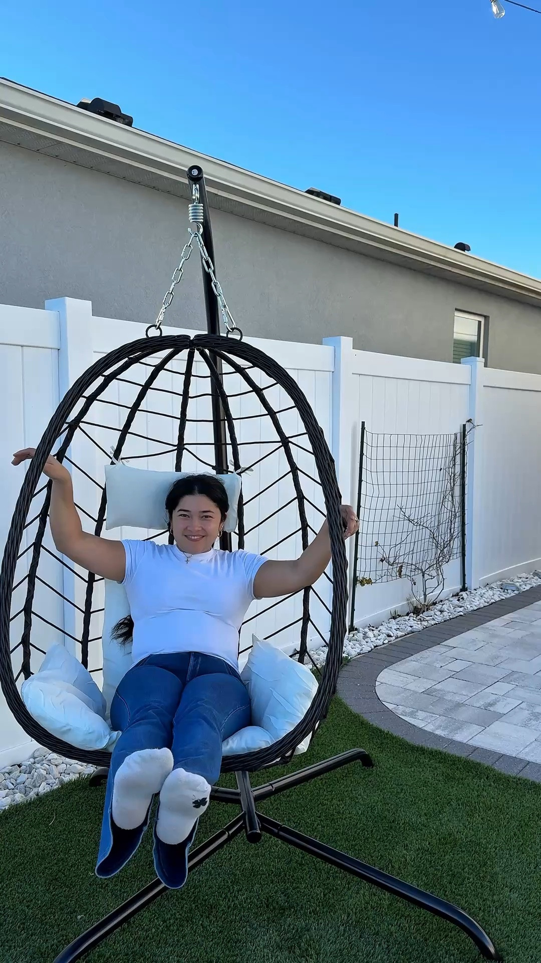 Indoor | Outdoor Egg Chair 

#LTKSeasonal #LTKHoliday #LTKHome