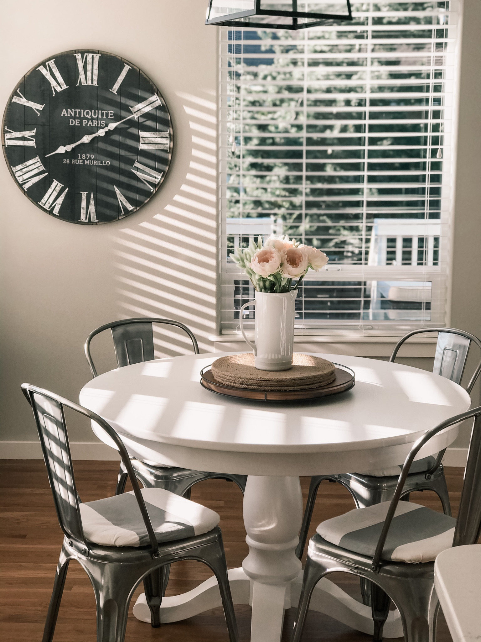 Kitchen table dining table, kitchen nook, crate and barrel white round dining table, farmhouse kitchen white table, small kitchen table.

#LTKhome #LTKfamily