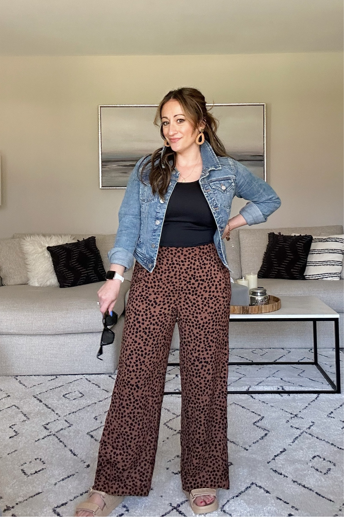 Wearing size small petite in jacket and pants.

#LTKfindsunder50 #LTKstyletip #LTKsalealert