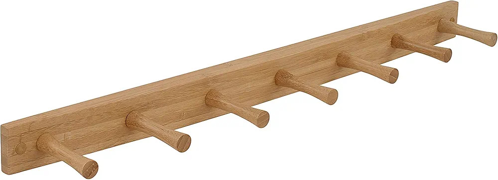 Spectrum Diversified Wall-Mounted 7 Peg Wood, Hat Organizer & Coat Hanger for Entryway or Closet ... | Amazon (US)