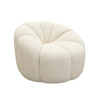 Pompeii Cream Lounge Chair | Wayfair North America
