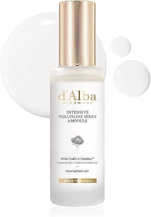 d'alba Piedmont Intensive Vegan Volufiline Spray Ampoule, Milky Spray Serum, Skin Firming, Premiu... | Amazon (US)