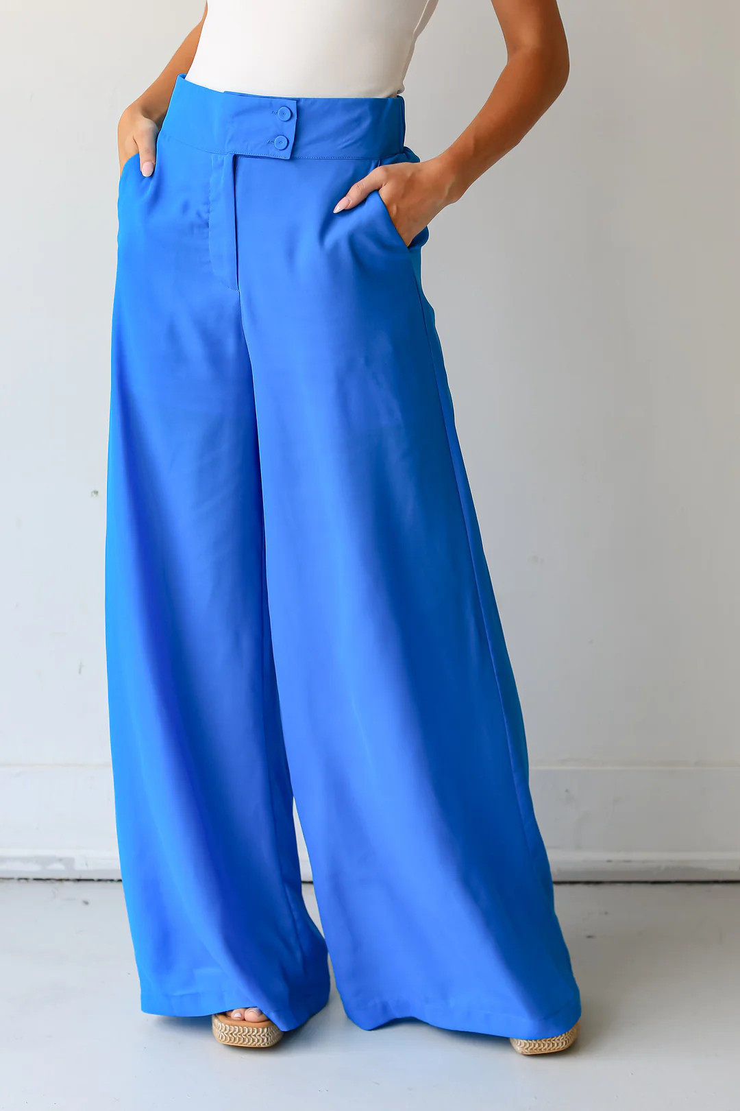 Chic Mentality Wide Leg Trouser Pants | Dress Up