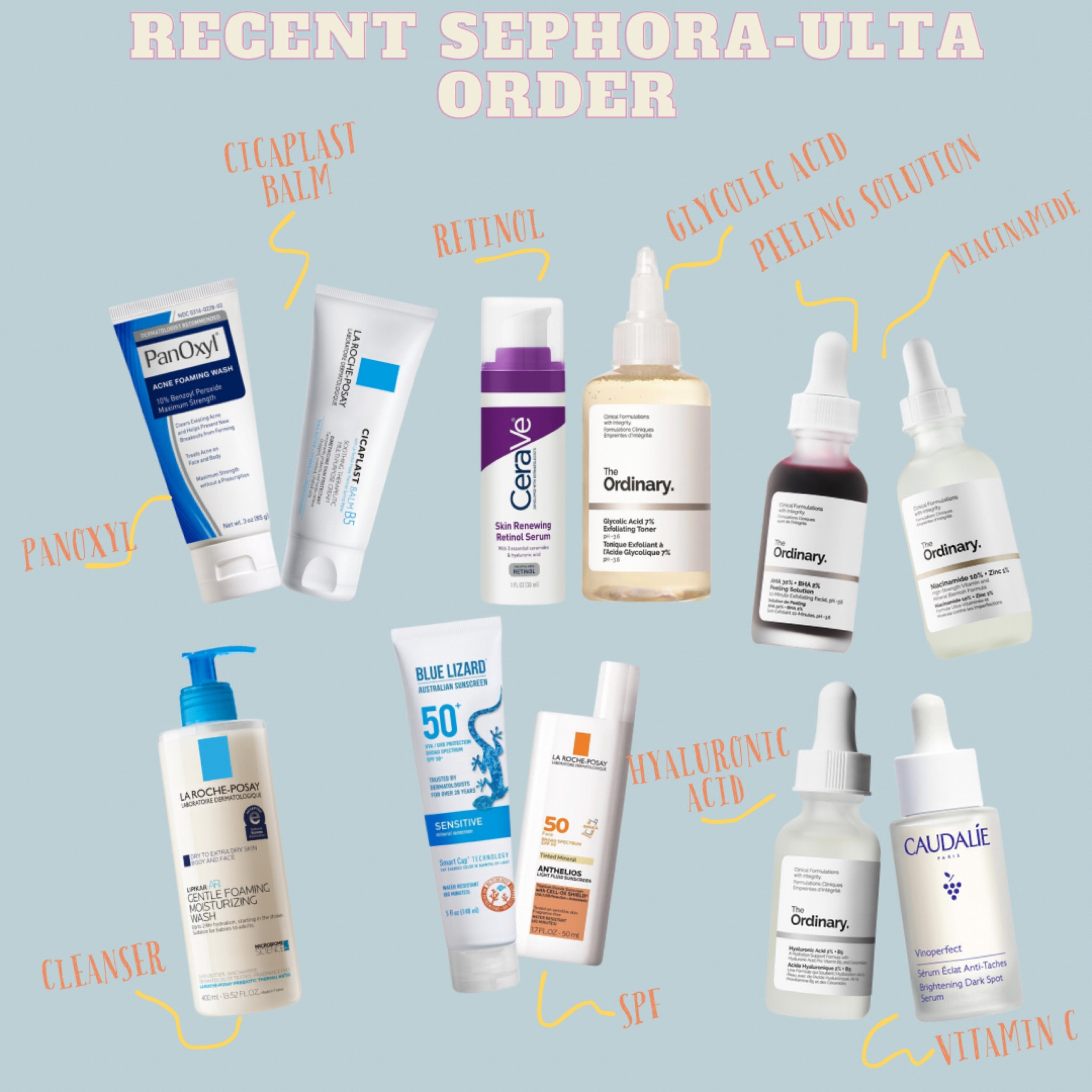 My latest order from Sephora - Ulta restock💛
#ulta #skincare #skincareproducts 

#LTKsalealert #LTKxSephora #LTKfindsunder50