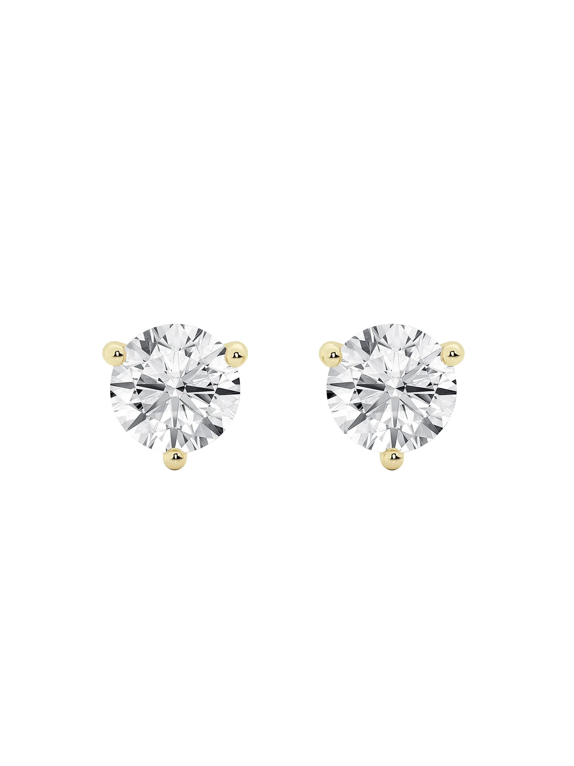 Saks Fifth Avenue Collection 14K Gold &amp; Diamond Martini Stud Earrings/0.50-6.00 TCW | Saks Fi... | Saks Fifth Avenue