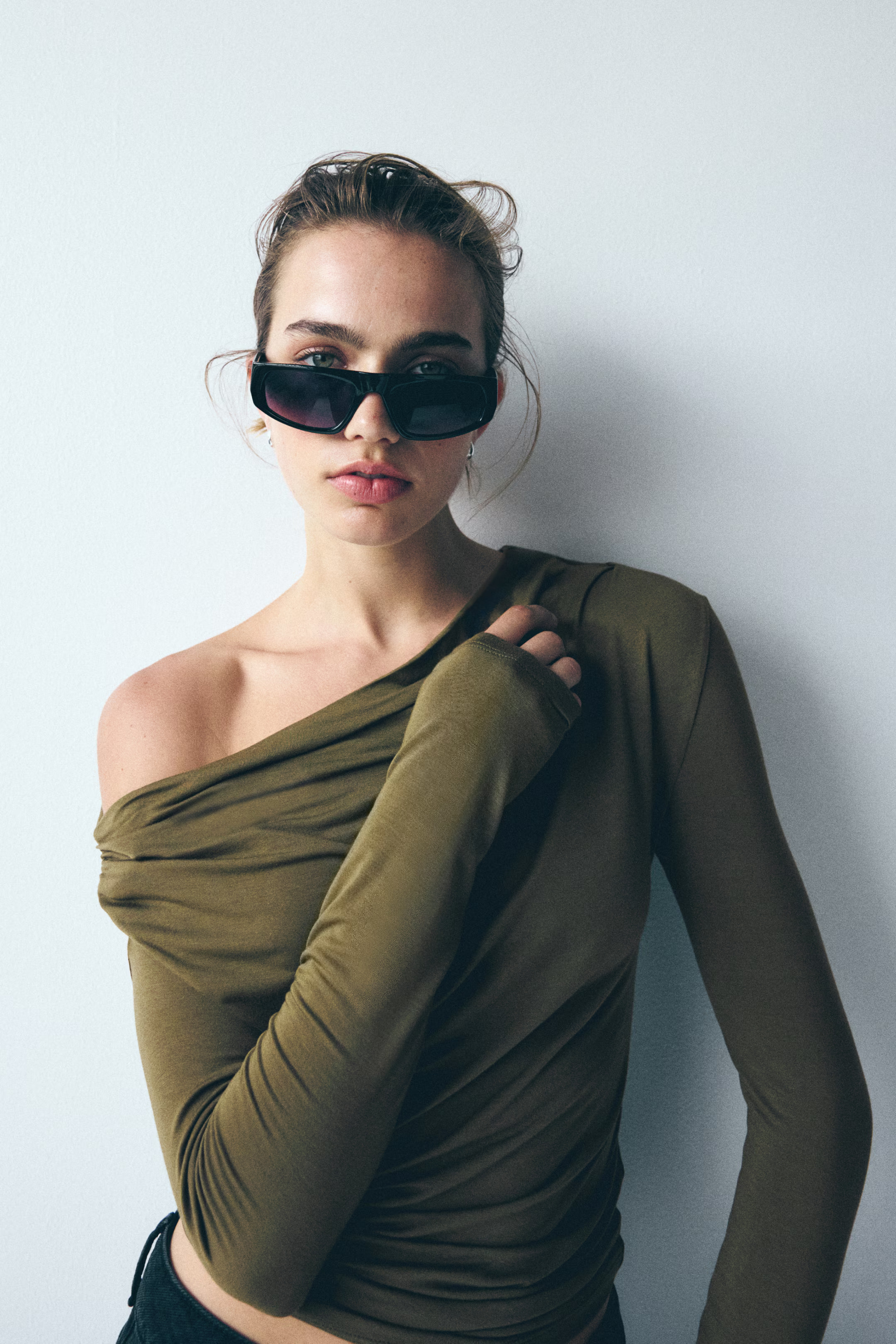 Draped One-Shoulder Top | H&M (US + CA)