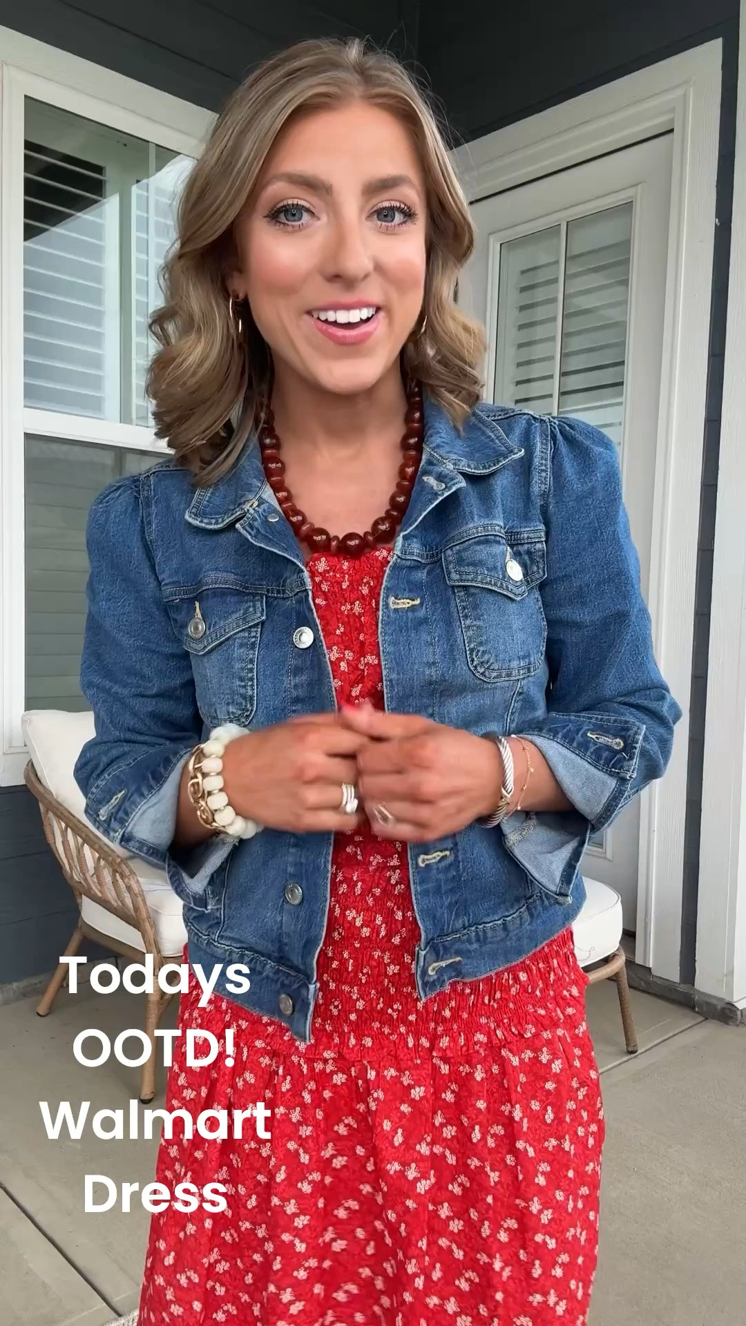 Outfit of the day for my daughter’s end of the school year picnic ❤️☀️ This Walmart midi dress is one of those easy throw-on-and-go pieces that still looks so cute and put together. I’m obsessed with the smocked details, flattering fit, and lightweight fabric for hot summer days. 🙌🏼 Under $30 and they just released several new print options too! Paired it with sneakers for a casual mom day look and threw on a denim jacket for later.

If you’re looking for affordable summer dresses, Walmart fashion has been SO good lately 👏🏼 Linking this floral midi dress and all my outfit details!

#WalmartFashion #WalmartFinds #SummerDress #MidiDress #AffordableFashion #OOTD #MomStyle #CasualStyle #EverydayStyle #FloralDress #SummerOutfit #WalmartStyle #BudgetFriendlyFashion #DenimJacketStyle #CuteSummerOutfits #FashionOver30 #TeacherMomStyle #SmockedDress #WeekendStyle #PicnicOutfit

#LTKootd #LTKPetite