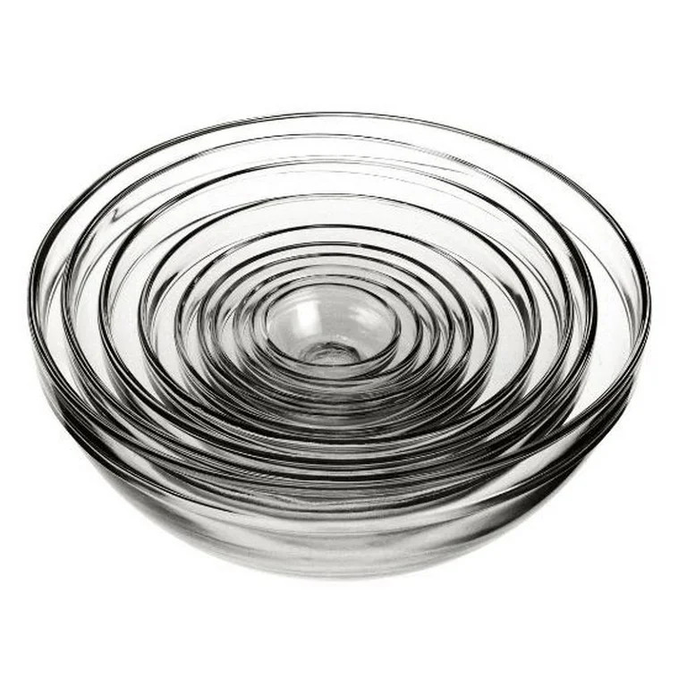 Mainstays Glass Mixing Bowl Set, 10pc | Walmart (US)