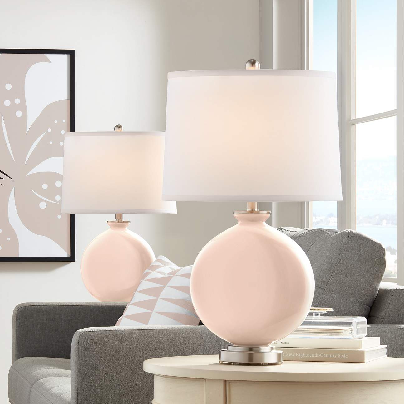 Linen Carrie Table Lamp Set of 2 | Lamps Plus