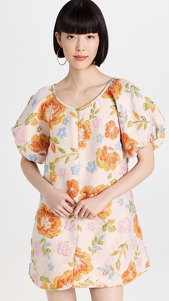 Short Sleeve Floral Good Luck Dress | Shopbop