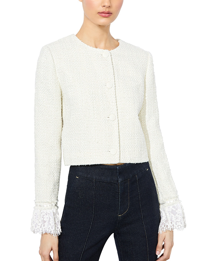 Alice and Olivia Millie Tweed Jacket | Bloomingdale's (US)