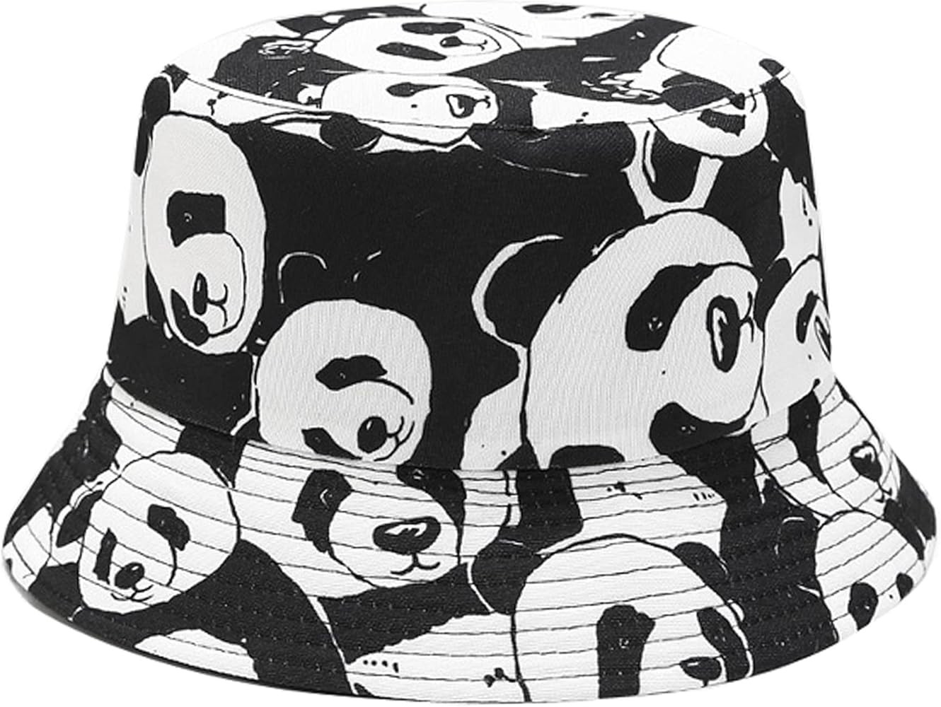 Mashiaoyi Unisex Print Double-Side-Wear Reversible Bucket Hat | Amazon (US)