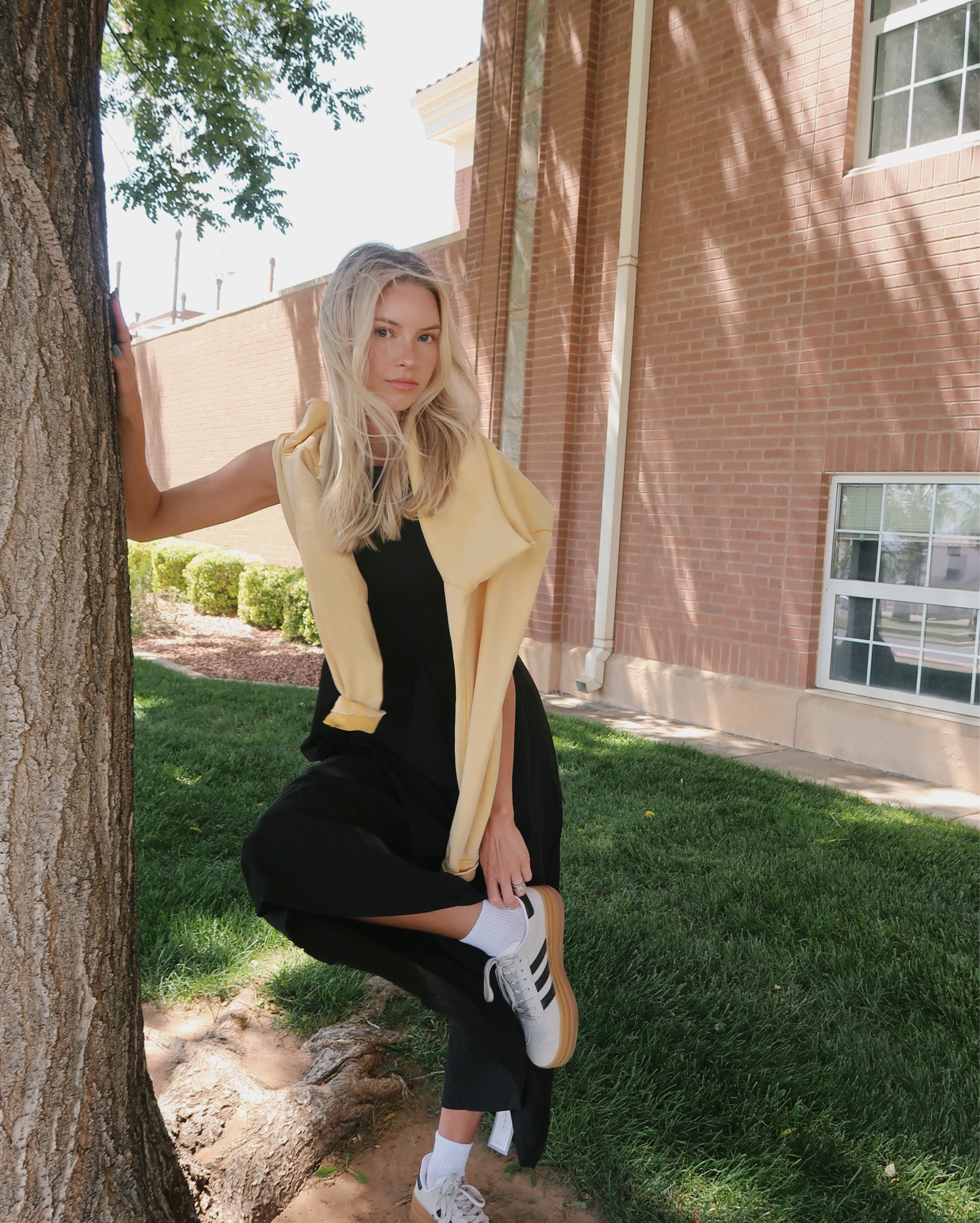 top | asos *linked similar crew*
dress | shein
shoes | dhgate
socks steve madden