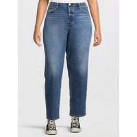 Levi'S Plus 501&Reg; Original Jeans (Plus Size) - Erin Cant Wait St Pl - Navy | Very (UK)