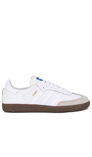 Samba Og Sneaker in White, White, & Gum5 | Revolve Clothing (Global)