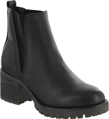MIA Jody Ribbed Lug Sole Chelsea Boot | Nordstromrack | Nordstrom Rack