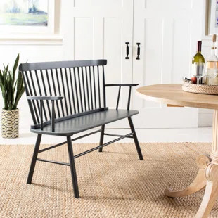 Gracie Oaks Evelean Solid Wood Bench | Wayfair | Wayfair Professional