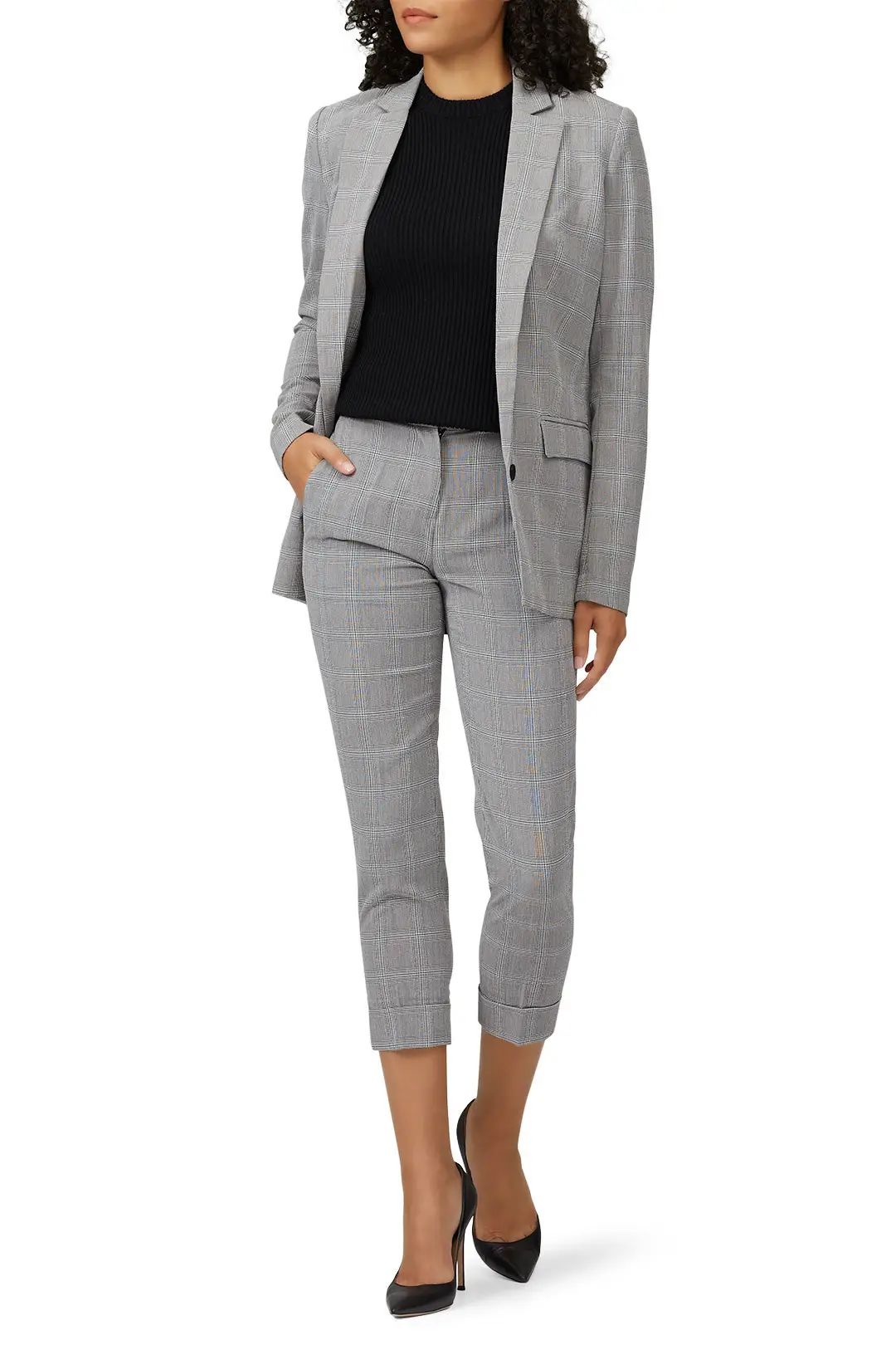 Brochu Walker Plaid Westport Pants | Rent The Runway