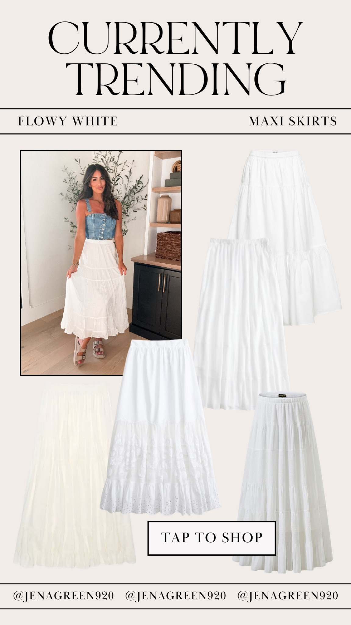 Flowy White Maxi Skirts | White Skirts | Summer Outfits 

#LTKfindsunder100 #LTKfindsunder50 #LTKstyletip