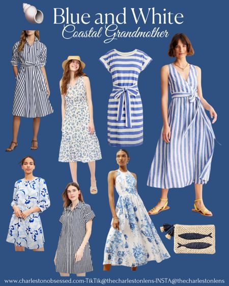 The perfect blue and white coastal
Grandmother inspired dresses! Summer dresses, vacation dresses, wedding guest dresses 

#LTKxMadewell #LTKparties #LTKstyletip