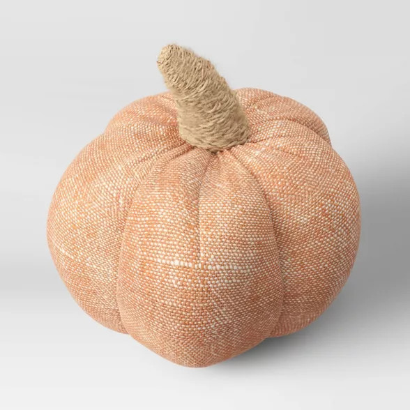 4" x 4" Fabric Pumpkin Figurine Orange - Threshold™ | Target