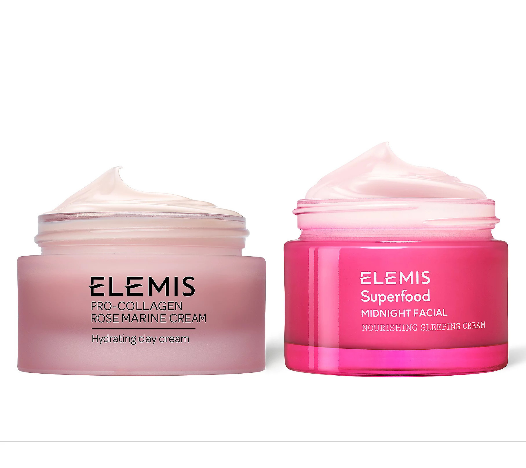 ELEMIS Pro-Collagen Rose Marine Cream &Midnight Facial Am/Pm | QVC