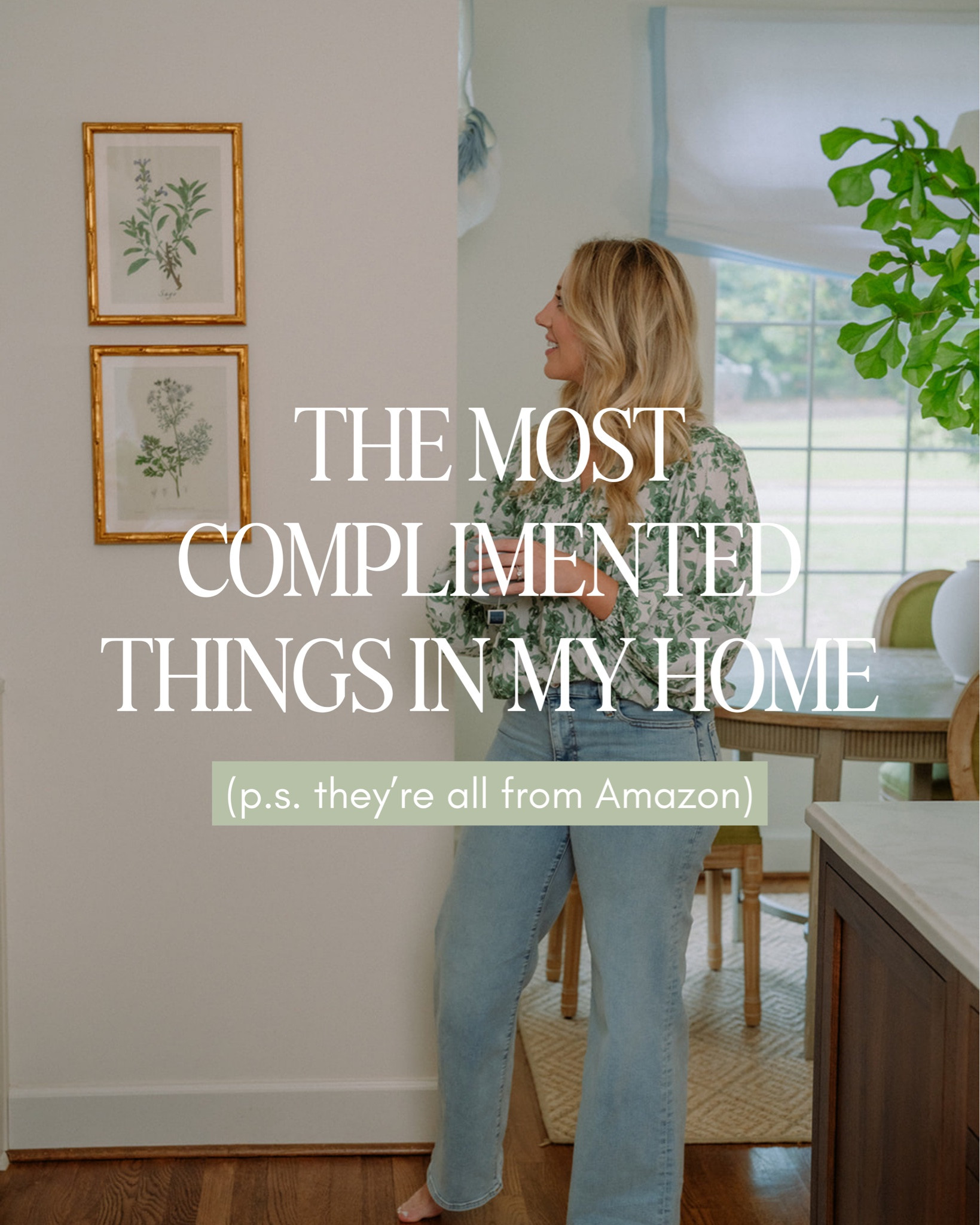 Every time someone walks into my home, they ask the same questions. 

The chandelier, the curtains, the frames, and every single time, the answer is Amazon. 😂 

Swipe through for the most complimented things in my house! Comment “FINDS” below, and I'll send you all of the links!

#amazondecorfinds #southernhomestyle #affordablehomedecor