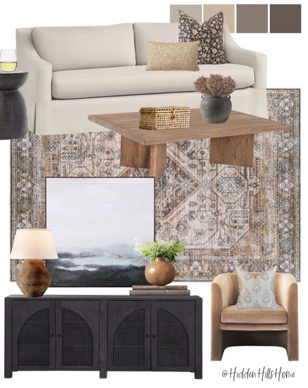 Living room design, living room mood board, sofa, coffee table, living room rug #design #livingroom

#LTKhome #LTKfamily #LTKsalealert