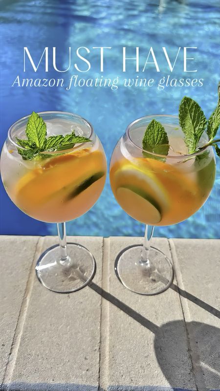 Must Have of the Summer! 🍷🍹 

These are so fun and useful. We started out mini vacation at a hotel in Florida and enjoyed the 85° pool for a long time while sipping on some cocktails. And yes! The 85° pool team are perfect in my opinion. While my Blake argued that it wasn't even refreshing. 🤣 

Amazon Must Have | Pool Party | Pool Time | Summer Vibes | Amazon Home | Wine Lover 

#LTKGiftGuide #LTKHome #LTKParties