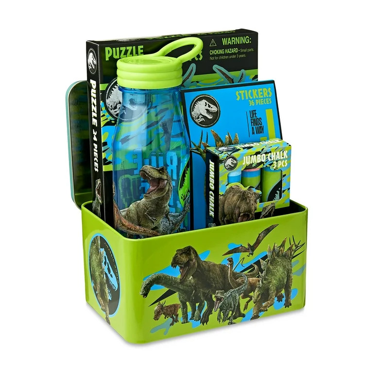 Jurassic World Tin Box Valentines Gift Set | Walmart (US)