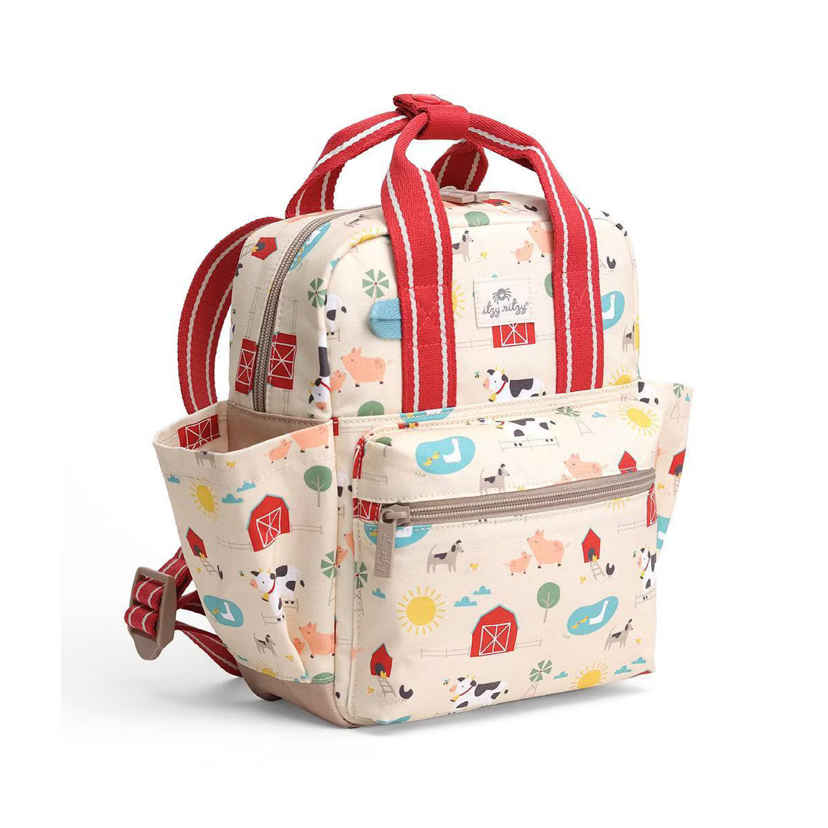 Itzy Ritzy Toddler Backpack - Strawberry | Target