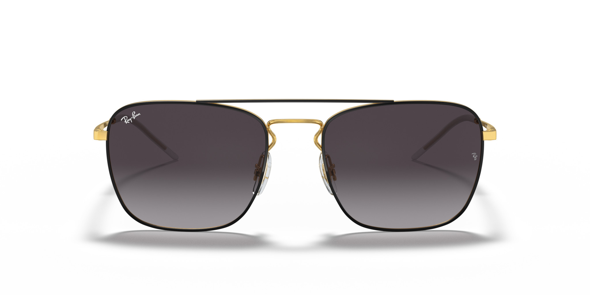 Ray-Ban Eyewear > Sunglasses > Man > Ray-ban > Virtual_try_on > Gender  - Black On Gold Size | Target Optical
