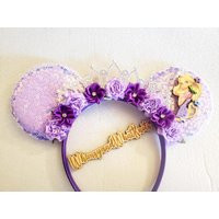 Purple Princess Mouse Ears | Etsy (US)