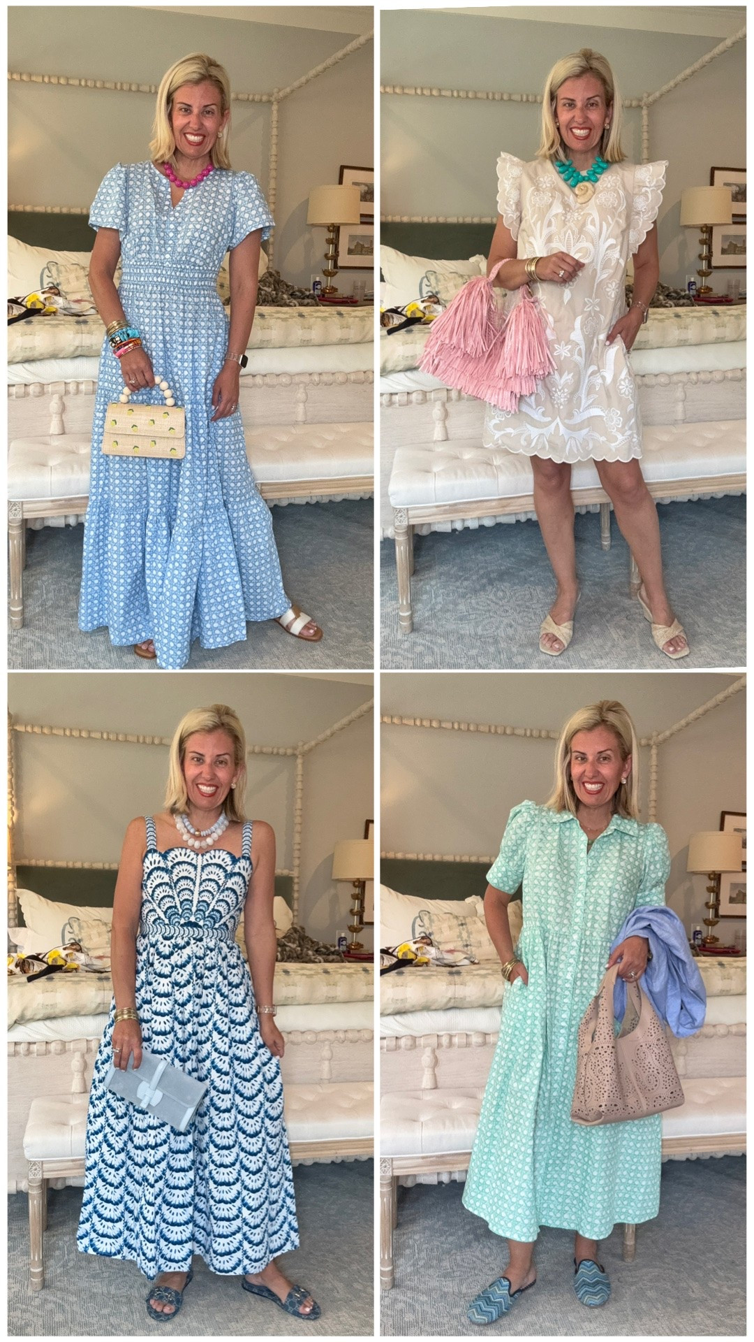 Belk Buy 1, get 2 free sale is incredible! I’m wearing an XS in all dresses except small in the green. 

* Use MIXANDMATCH for 25% off at Erin McDermott
* Use Catherine20 for 20% off my bangles &  bracelet stack
*Use MIXANDMATCH for 10% off at Colores Collective

#LTKSaleAlert #LTKOver40 #LTKSeasonal