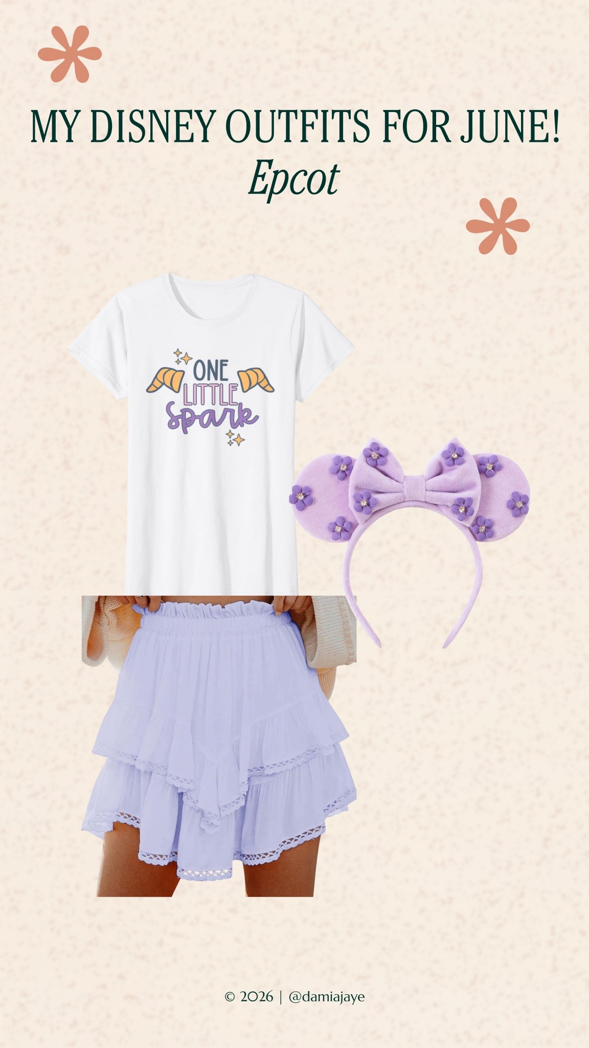 How PRECIOUS is this Figment inspired outfit for Epcot???

🌿✨♥️🤩

#LTKTravel #LTKmomlife #LTKootd