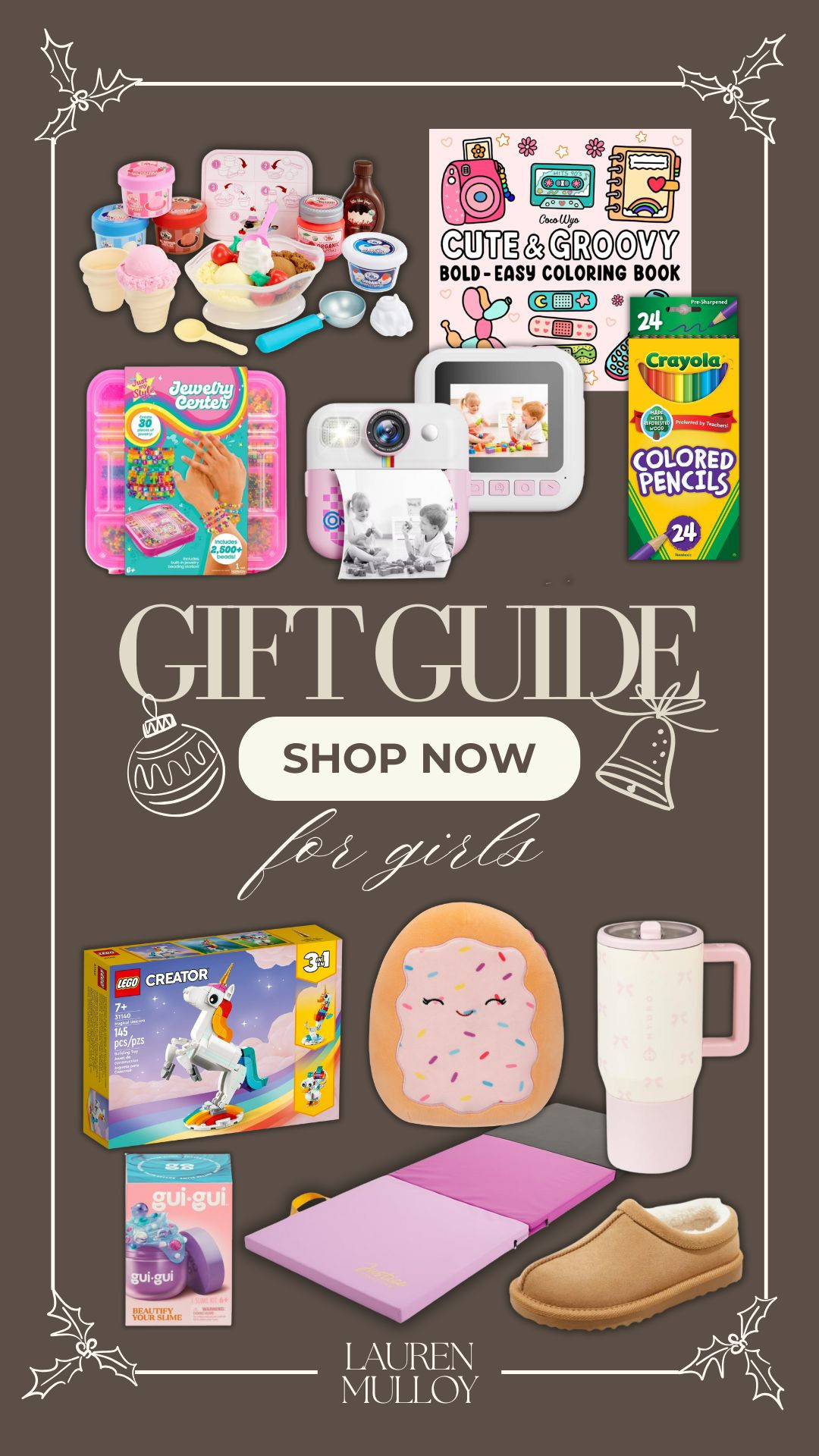 Gift Guide for Girls 💕

gifts for her, gifts for kids, walmart, amazon, target, new arrivals, finds under 50, gift inspo, christmas gifts, lauren mulloy 

 #LTKGiftGuide #LTKHoliday #LTKSeasonal