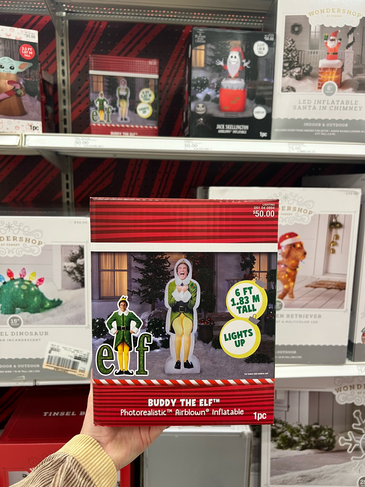 Buddy The Elf photorealistic inflatable 

Target Christmas, Elf Movie

#LTKFindsUnder50 #LTKSeasonal #LTKHoliday