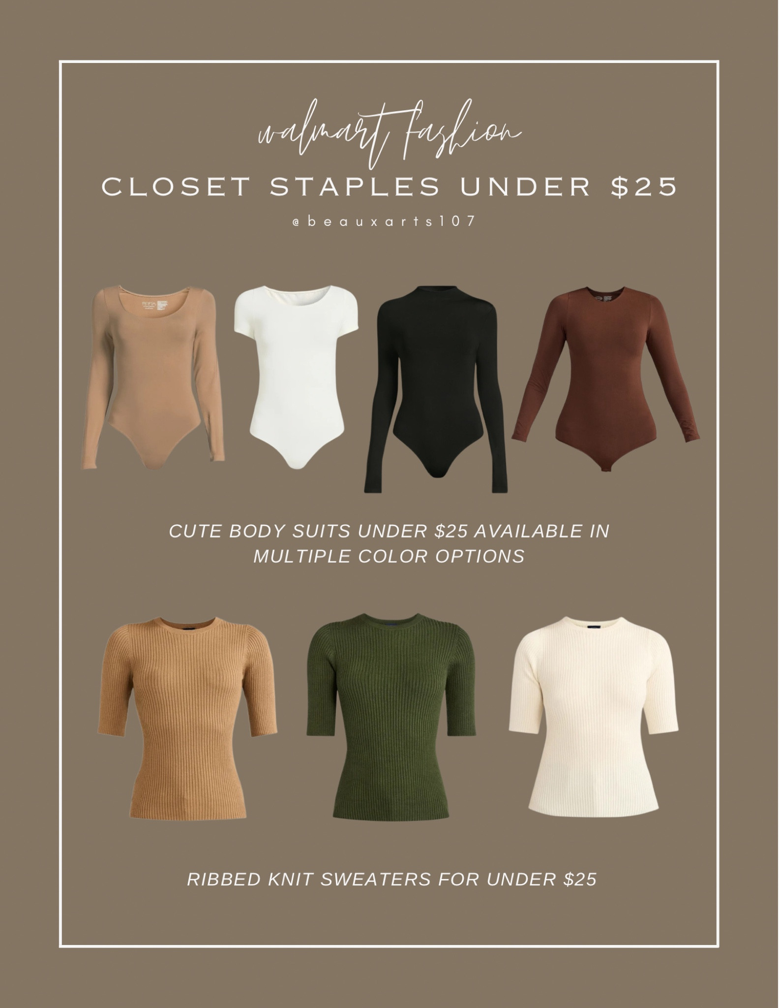 Shop these closet staples for under $25!!

@walmartfashion @walmartpartner #walmartfashion #walmartfinds

#LTKStyleTip #LTKSaleAlert #LTKHome