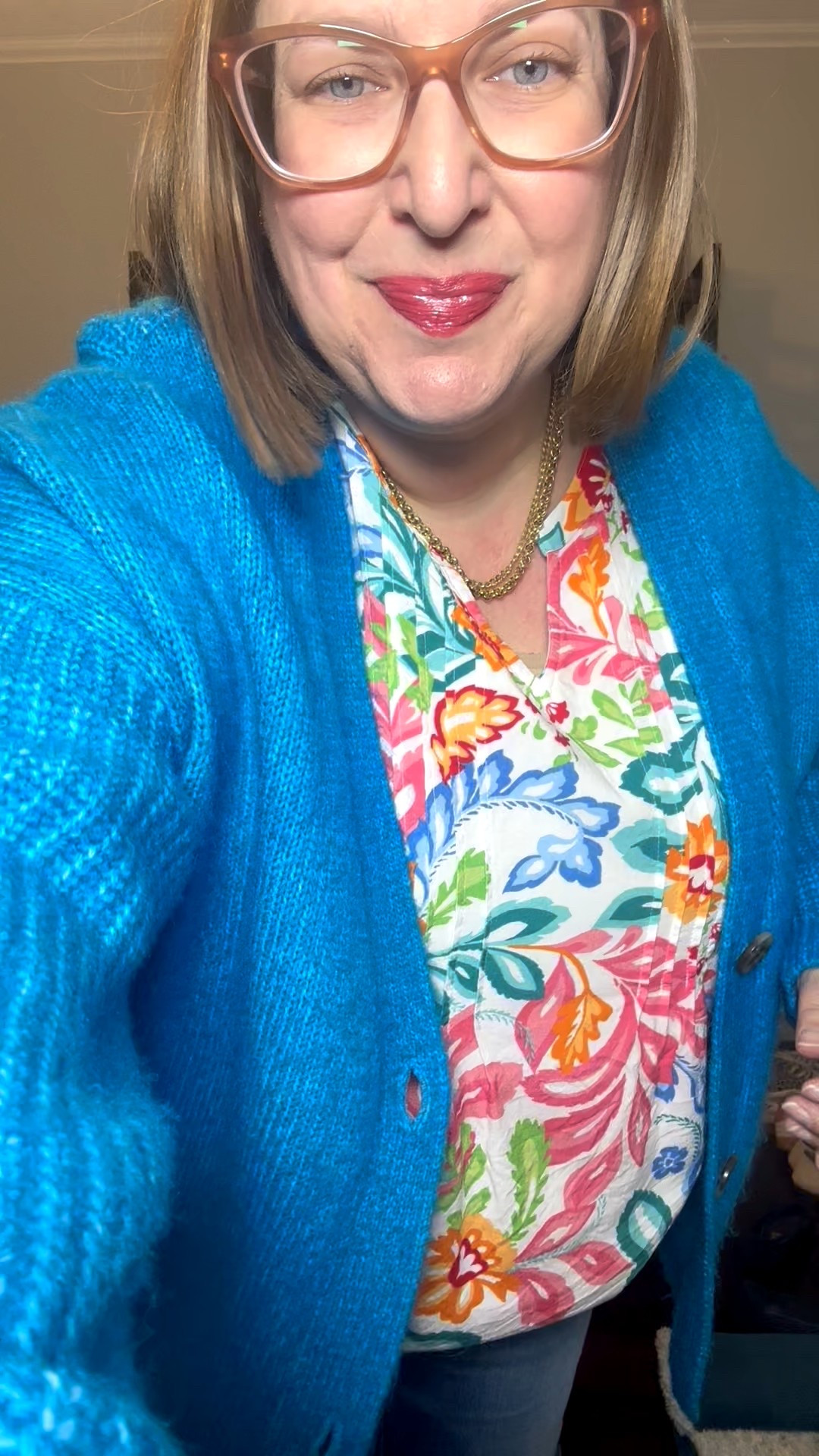 I thought this cardigan was sold out, but it’s not! I’m wearing my true size, but I could have sized down! The blouse is out of stock & I can’t find anything like it   

#LTKPlusSize #LTKootd #LTKPetite