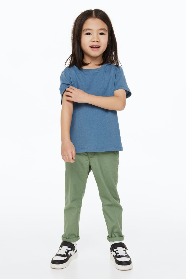 Relaxed Fit Cotton Chinos | H&M (US + CA)