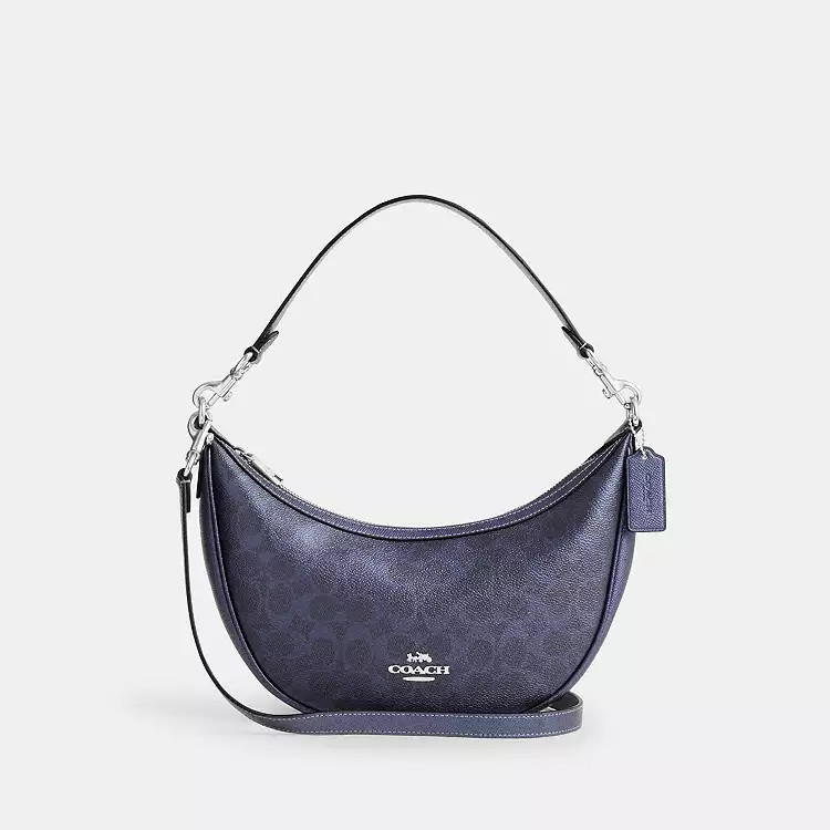 Aria Shoulder Bag In Signature Canvas | Coach Outlet US
