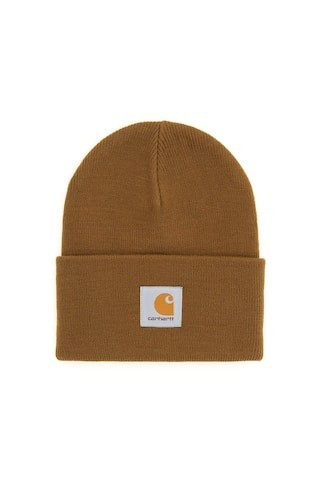 CARHARTT LOGO BEANIE OS Brown | Residenza725 US