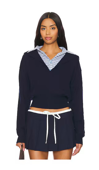 Racquet Club Knit in Navy | Revolve Clothing (Global)