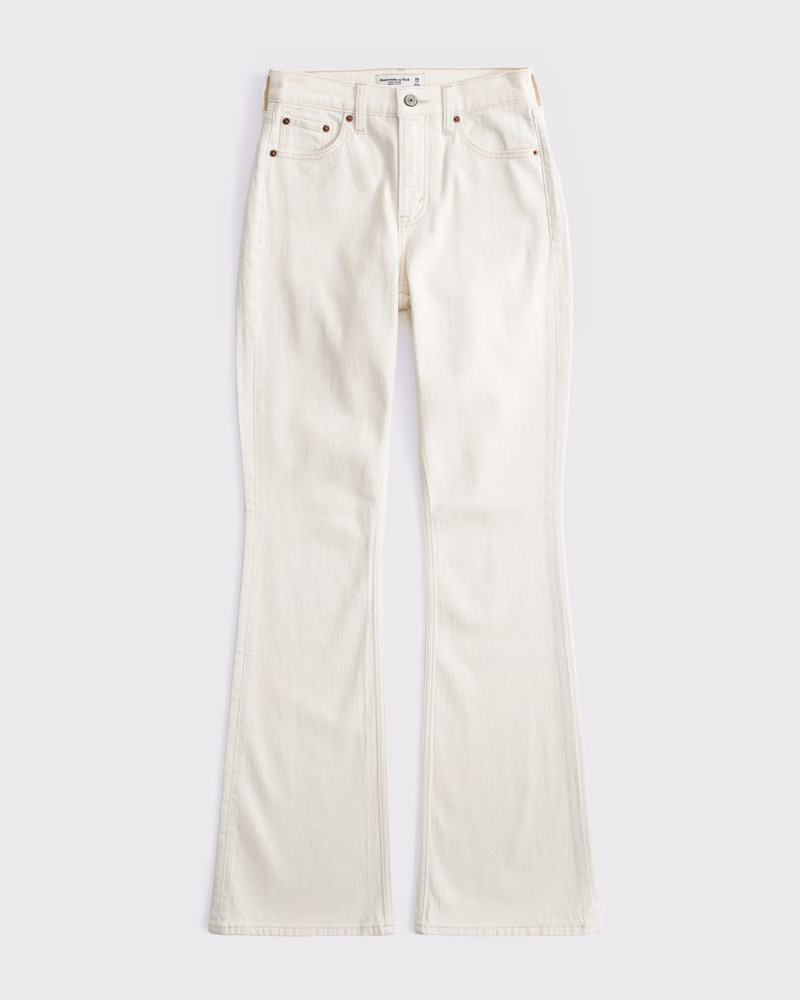 Women's High Rise Bootcut Jean | Women's Bottoms | Abercrombie.com | Abercrombie & Fitch (US)