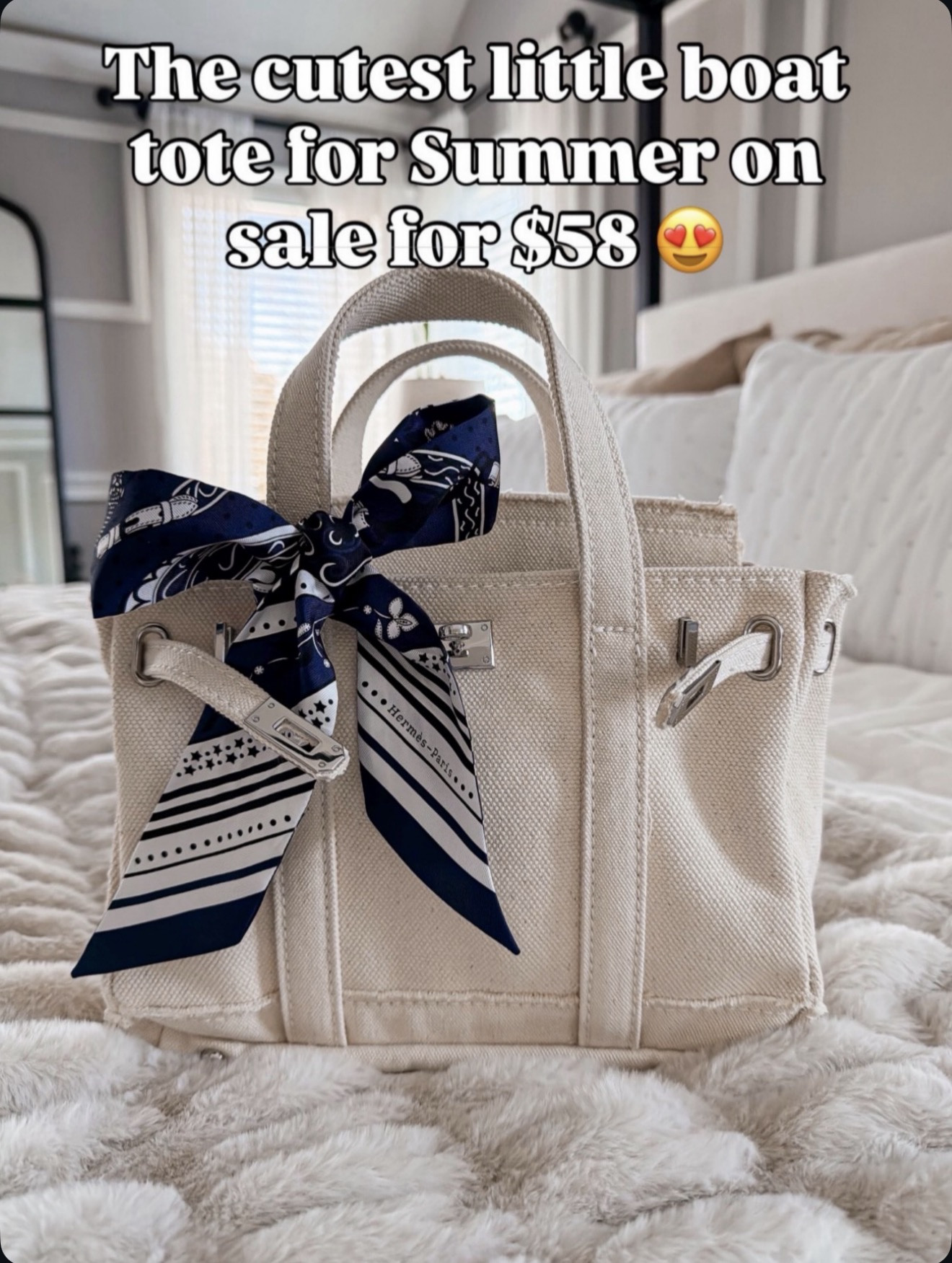 The cutest little summer tote — added a scarf to take it to the next level. 🙌🏻🔗

#LTKOver40 #LTKMothersDay #LTKSeasonal
