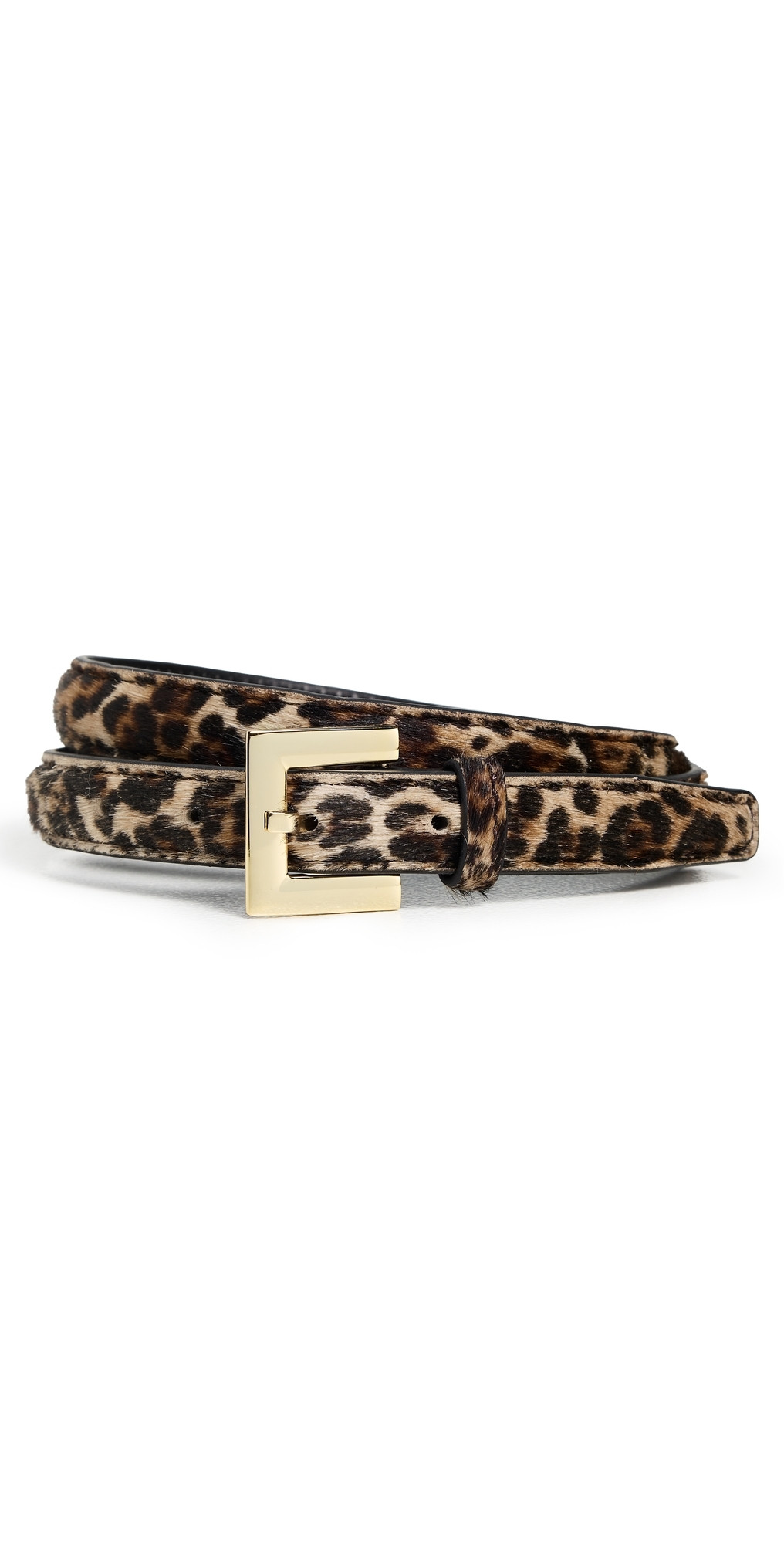 ANINE BING Nicola Belt Leopard M/L | Shopbop