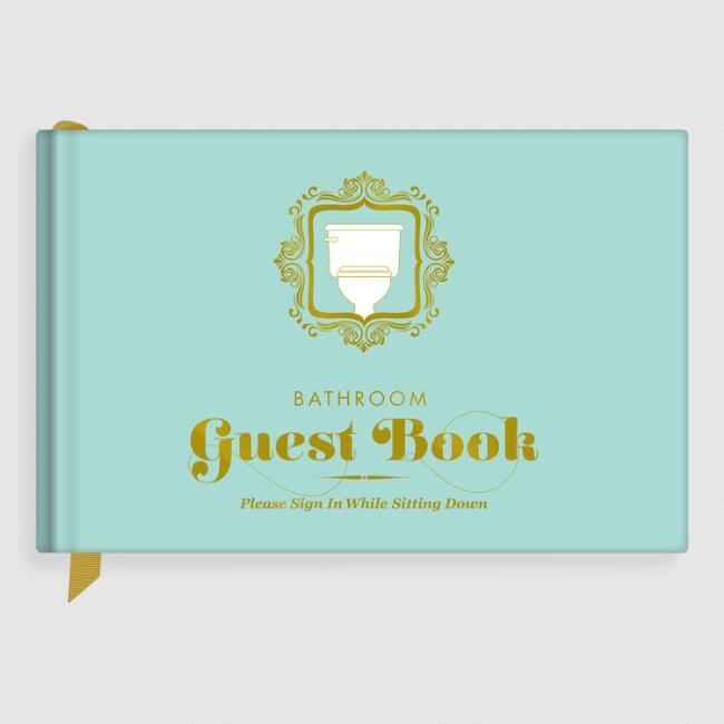 Bathroom Guest Book | World Market