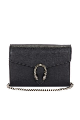 Gucci Mini Dionysus Shoulder Bag in Black | FWRD 