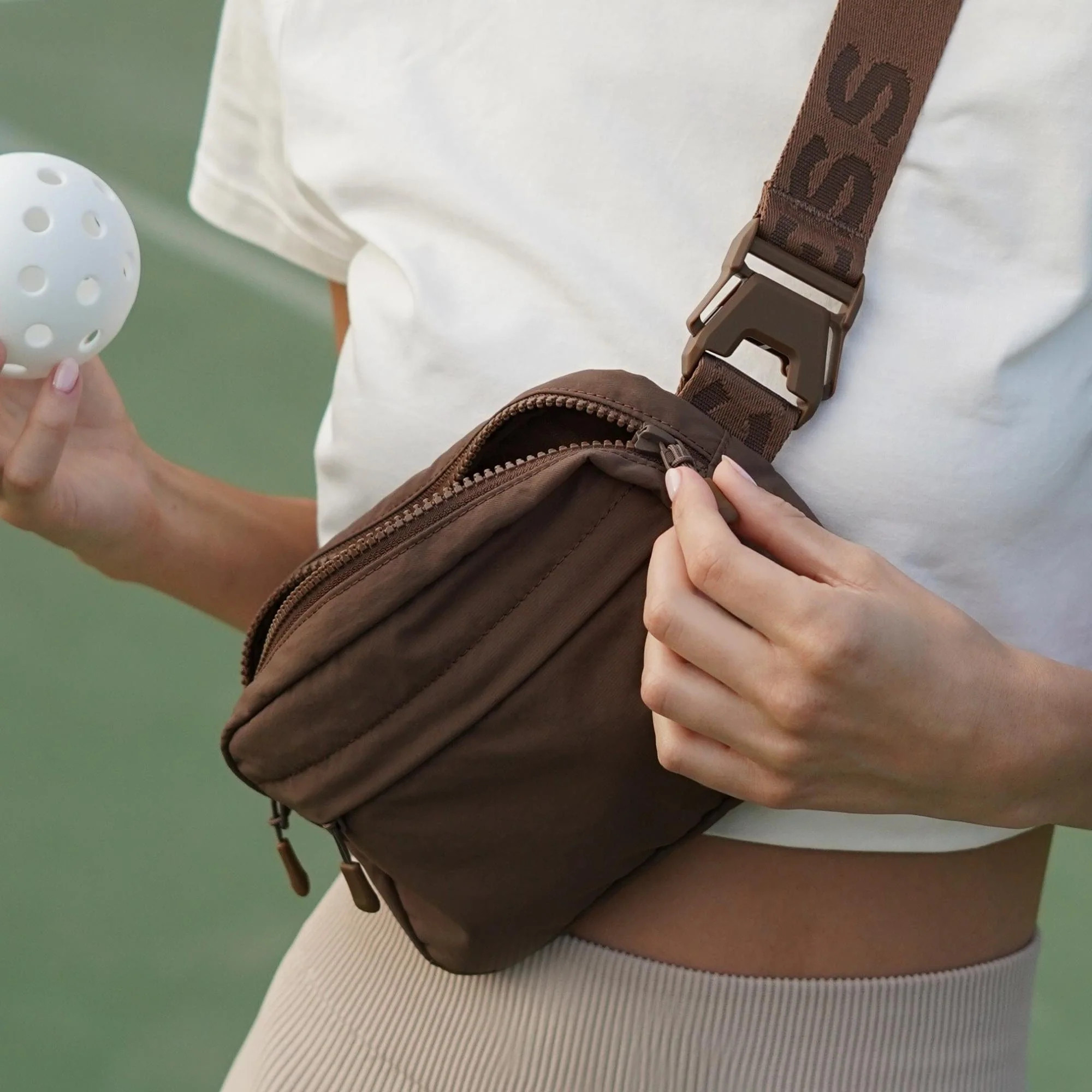 Chocolate Fanny Pack: Must-Have Fanny Pack | Recess | Recess Pickleball